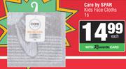 Care By Spar Kids Face Cloths-1s
