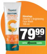 Himalaya Vitamin C Brightening Face Wash-100ml