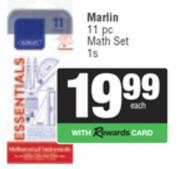 Marlin 11 PC Math Set-1s