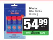 Marlin Glue Sticks-3 x 35g