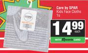 Care By Spar Kids Face Cloths-1s