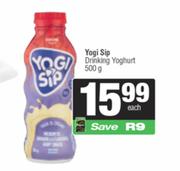 Yogi Sip Drinking Yoghurt-500g
