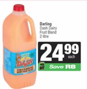 Darling Dash Dairy Fruit Blend-2Ltr