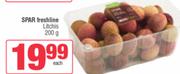 Spar Freshline Litchis-200g 