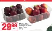 Spart Freshline Nectarines Or Plums Value Punnet-750g Each