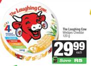 The Laughing Cow Wedges Cheddar-120g