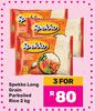 Spekko Long Grain Parboiled Rice-For 3 x 2Kg
