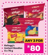 Kellogg's Instant Noodles-For 3 x 5 x 70g