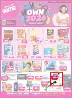 Game : Own 2026 (20 January - 23 February 2026), page 1