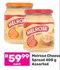 Melrose Cheese Spread Assorted-400g