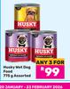 Husky Wet Dog Food-For 3 x 775g