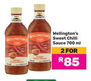 Wellington's Sweet Chilli Sauce-For 2 x 700ml