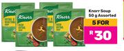 Knorr Soup Assorted-For 5 x 50g