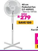 Logik 40cm Pedestal Fan LT-40PO1 739726