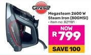 Genesis Mega Steam 2600W Steam Iron 80GMSI 821181