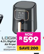 Logik 4.3L Digital Air Fryer 850024494