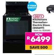 Defy Kitchenaire Thermofan+ Electric Stove DSS697 828580