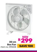 Logik 30cm Box Fan 495508