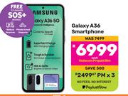 Samsung Galaxy A36 Smartphone