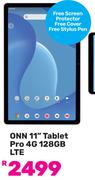ONN 11" Tablet Pro 4G 128GB LTE