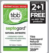 Tibb Septogard Natural Antibiotic 120 Tablets