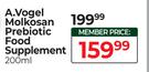 A.Vogel Molkosan Prebiotic Food Supplement-200ml