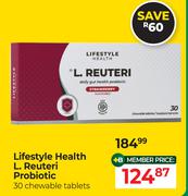 Lifestyle Health L.Reuteri Probiotic 30 Chewable Tablets