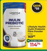 Lifestyle Health Inulin Prebiotic Fibre Powder-300g