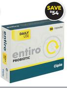 Entiro Probiotic Daily Use 30 Capsules