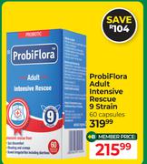 ProbiFlora Adult Intensive Rescue 9 Strain 60 Capsules