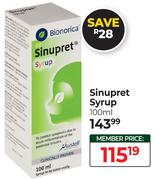 Sinupret Syrup-100ml