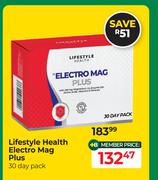 Lifestyle Health Electro Mag Plus 30 Day Pack