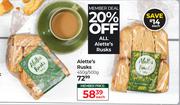 Alette's Rusks-450g/500g