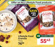 Lifestyle Food Granola-750g