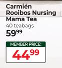 Carmien Tooibos Nursing Mama Tea 40 Teabags