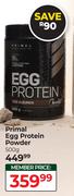 Primal Egg Protein Powder-500g