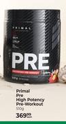 Primal Pre High Potency Pre Workout-510g