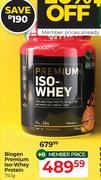 Biogen Premium Iso Whey Protein-750g