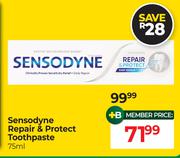 Sensodyne Repair & Protect Toothpaste-75ml