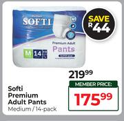 Softi Premium Adult Pants Medium 14 Pack