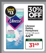 Libresse Dailies Pantyliners Long 28 Pack