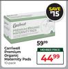 Carriwell Premium Organic Maternity Pads-10's Pack