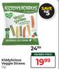 Kiddylicious Veggie Straws-12g