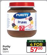 Purity Jars-For 4 x 125ml