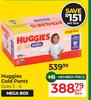 Huggies Gold Pants (Size 3-6)-Per Box