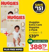 Huggies Extra Care Nappies (2 Pack)-Per 2 Pack