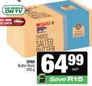 Spar Butter Brick-500g