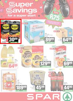 SPAR Eastern Cape (Town) : Super Savings (20 January - 08 February 2026), page 1