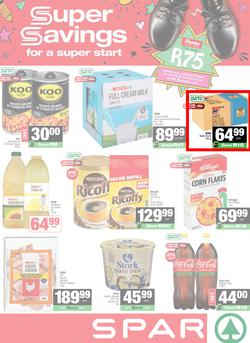 SPAR Eastern Cape (Town) : Super Savings (20 January - 08 February 2026), page 1