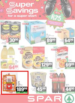 SPAR Eastern Cape (Town) : Super Savings (20 January - 08 February 2026), page 1